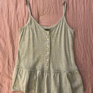 Abercrombie peplum cami